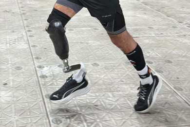 Hyrox Competition Amputee Client London Prosthetics Centre